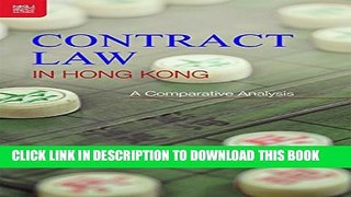 [PDF] Contract Law in Hong Kong: A Comparative Analysis Popular Collection