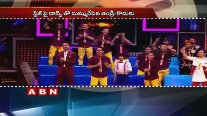 Prabhu Deva dances with his father in reality show  (29-09-2016)