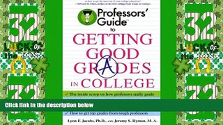 Big Deals  Professors  Guide to Getting Good Grades in College  Best Seller Books Best Seller