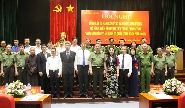 Nhân rộng mô hình, điển hình tiên tiến trong phong trào toàn dân bảo vệ ANTQ