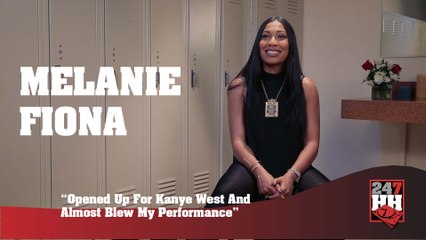 Melanie Fiona - Opened Up For Kanye West And Almost Blew My Performance (247HH Wild Tour Stories)