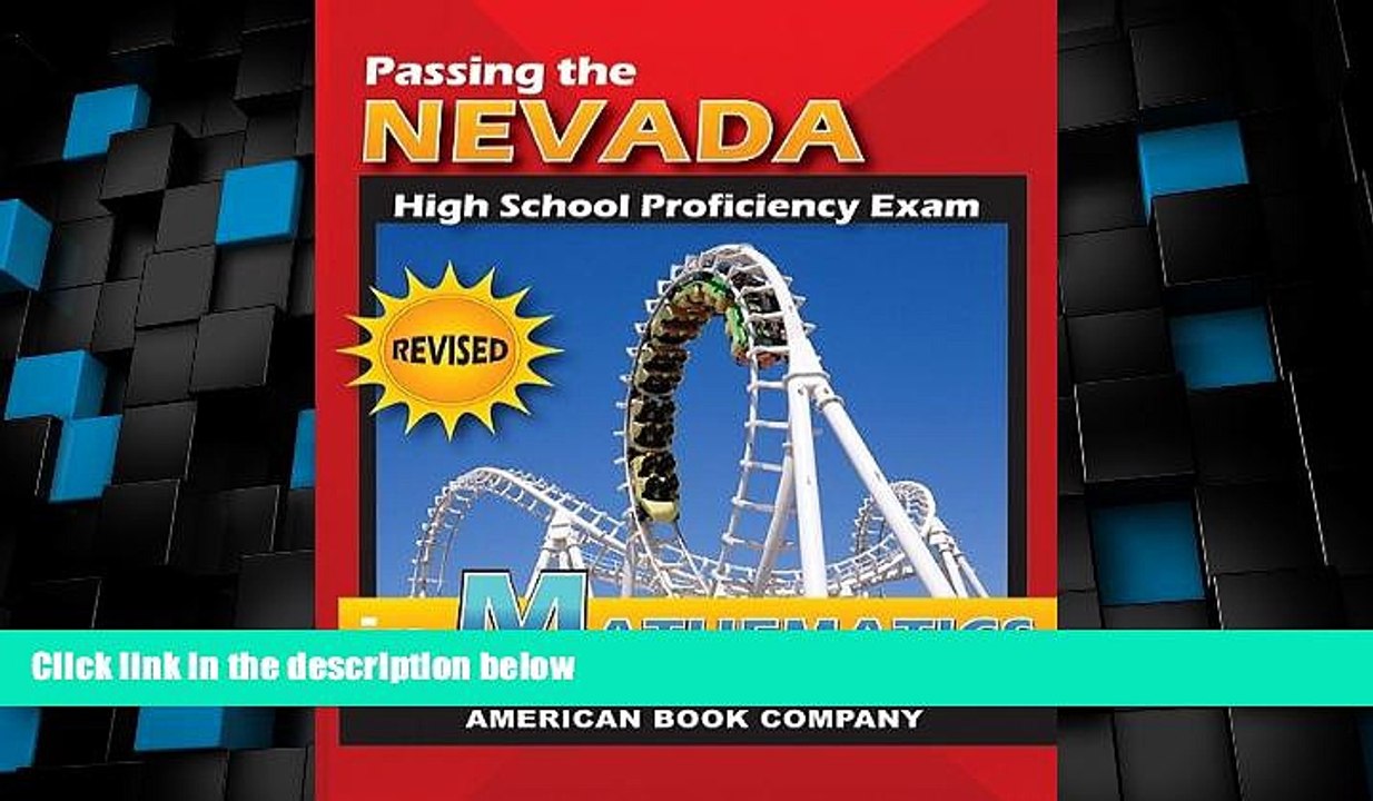 Big Deals  Passing the Nevada High School Proficiency Exam in Mathematics  Free Full Read Best