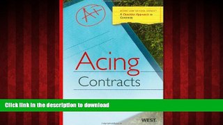 READ THE NEW BOOK Acing Contracts (Acing Series) READ NOW PDF ONLINE