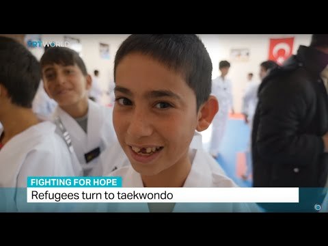 Refugees in Turkey's Kilis turn to taekwondo