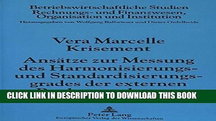 [PDF] AnsÃ¤tze zur Messung des Harmonisierungs- und Standardisierungsgrades der externen