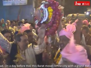 Holi 2015: MS Dhoni dance in famous Hatouda Barat of Allahabad?