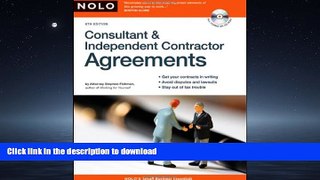 FAVORIT BOOK Consultant   Independent Contractor Agreements READ EBOOK