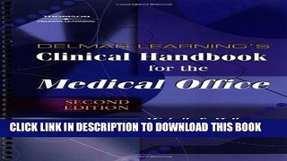 [PDF] Delmar Learning s Clinical Handbook for the Medical Office Full Colection