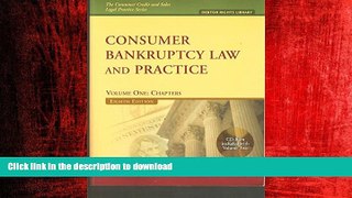 FAVORIT BOOK Consumer Bankruptcy Law and Practice (Debtor Rights Library) by Henry J. Sommer READ