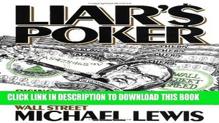 [PDF] Liar s Poker: Rising Through the Wreckage on Wall Street Popular Collection