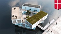 Urban Rigger: Shipping containers become floating dorms for Danish students - TomoNews