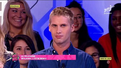 Mad Mag : Benoit se fait embrasser par Martial après un coup dur - Regardez