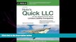 different   Nolo s Quick LLC: All You Need to Know About Limited Liability Companies (Quick