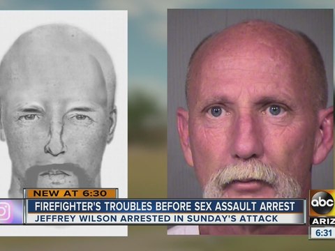 Phoenix firefighter accused of sexually assaulting a teen under a bridge