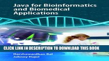 New Book Java for Bioinformatics and Biomedical Applications