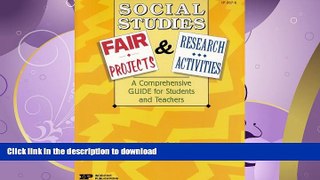 FAVORITE BOOK  Social Studies Fair Projects   Research Activities: A Comprehensive Guide for