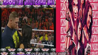 John Cena kiss to Aj Lee gone sexual 2016