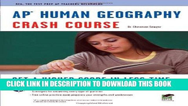 [PDF] APÂ® Human Geography Crash Course Book + Online (Advanced Placement (AP) Crash Course) [Full