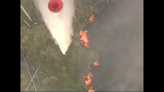 Wildfires rage in districts of Russian Siberia