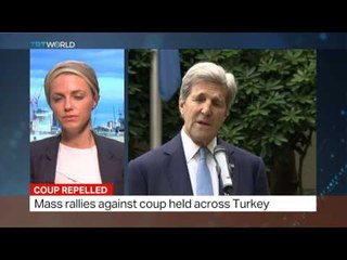 International reaction and support following failed coup