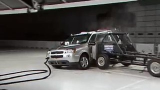 2006 Chevrolet Uplander side IIHS crash test