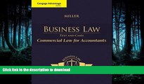 FAVORIT BOOK Cengage Advantage Books: Business Law: Text   Cases - Commercial Law for Accountants