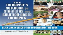 Collection Book The Therapist s Notebook on Strengths and Solution-Based Therapies: Homework,