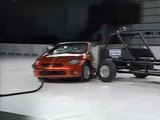 2007 Mitsubishi Eclipse Spyder side IIHS crash test