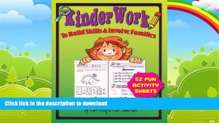 FAVORITE BOOK  KinderWork: To Build Skills   Involve Families  GET PDF