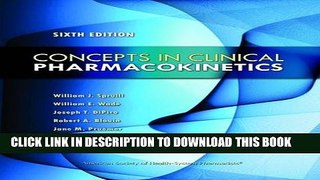 New Book Concepts in Clinical Pharmacokinetics: Sixth Edition