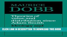 [PDF] Theories of Value and Distribution since Adam Smith: Ideology and Economic Theory Full
