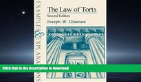 READ THE NEW BOOK The Law of Torts: Examples   Explanations, Second Edition (Examples