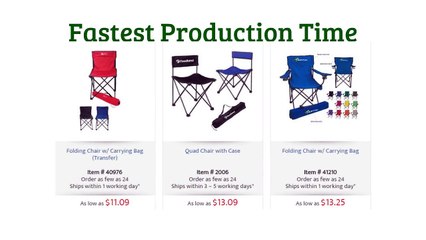 Custom Camping Chairs - Folding Camping Chairs