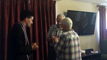 Nonreligious Wedding Ceremony at Home for Elderly Couple Barbara Ann Thompson & John Walter Becker