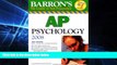 Big Deals  Barron s AP Psychology  Best Seller Books Most Wanted