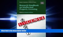 different   Research Handbook on Intellectual Property Licensing (Research Handbooks in