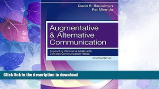 READ  Augmentative and Alternative Communication: Supporting Children and Adults with Complex