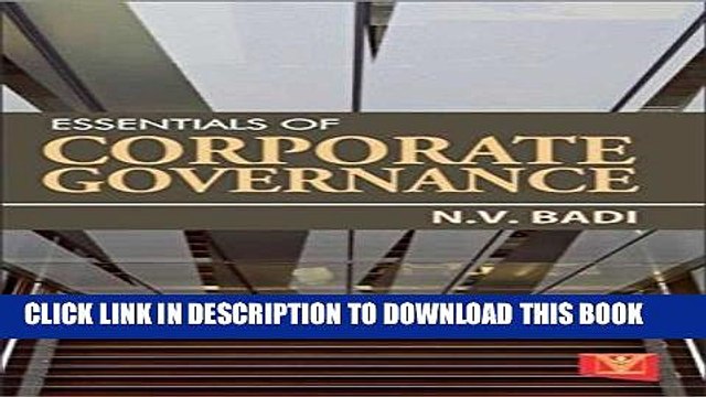 [PDF] Essentials of Corporate Governance Popular Online