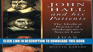 Collection Book John Hall and his patients: The medical practice of Shakespeare s son-in-law