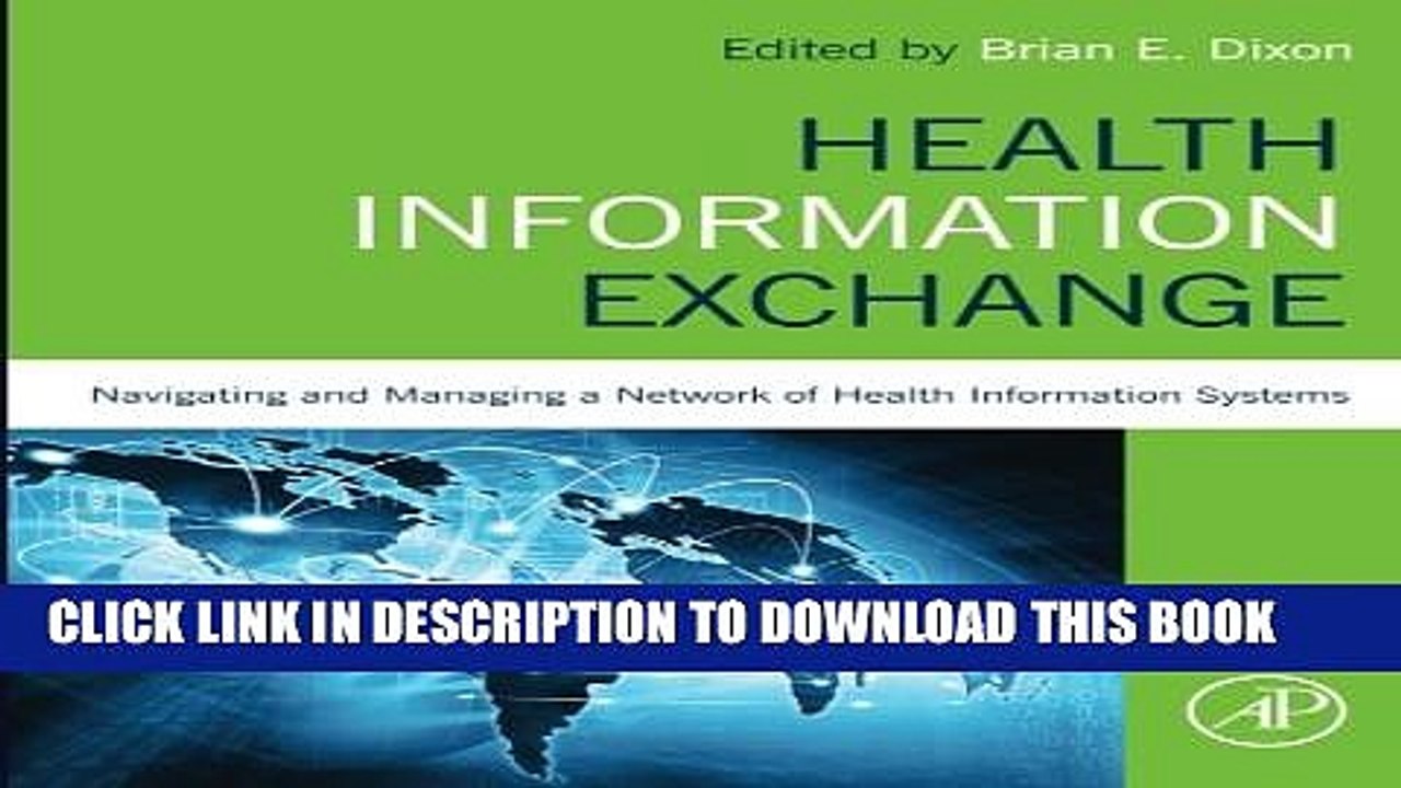 Collection Book Health Information Exchange: Navigating and Managing a Network of Health