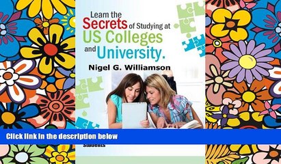 Big Deals  Learn the Secrets of Studying at US Colleges  Best Seller Books Most Wanted