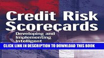 [PDF] Credit Risk Scorecards: Developing and Implementing Intelligent Credit Scoring Full Colection