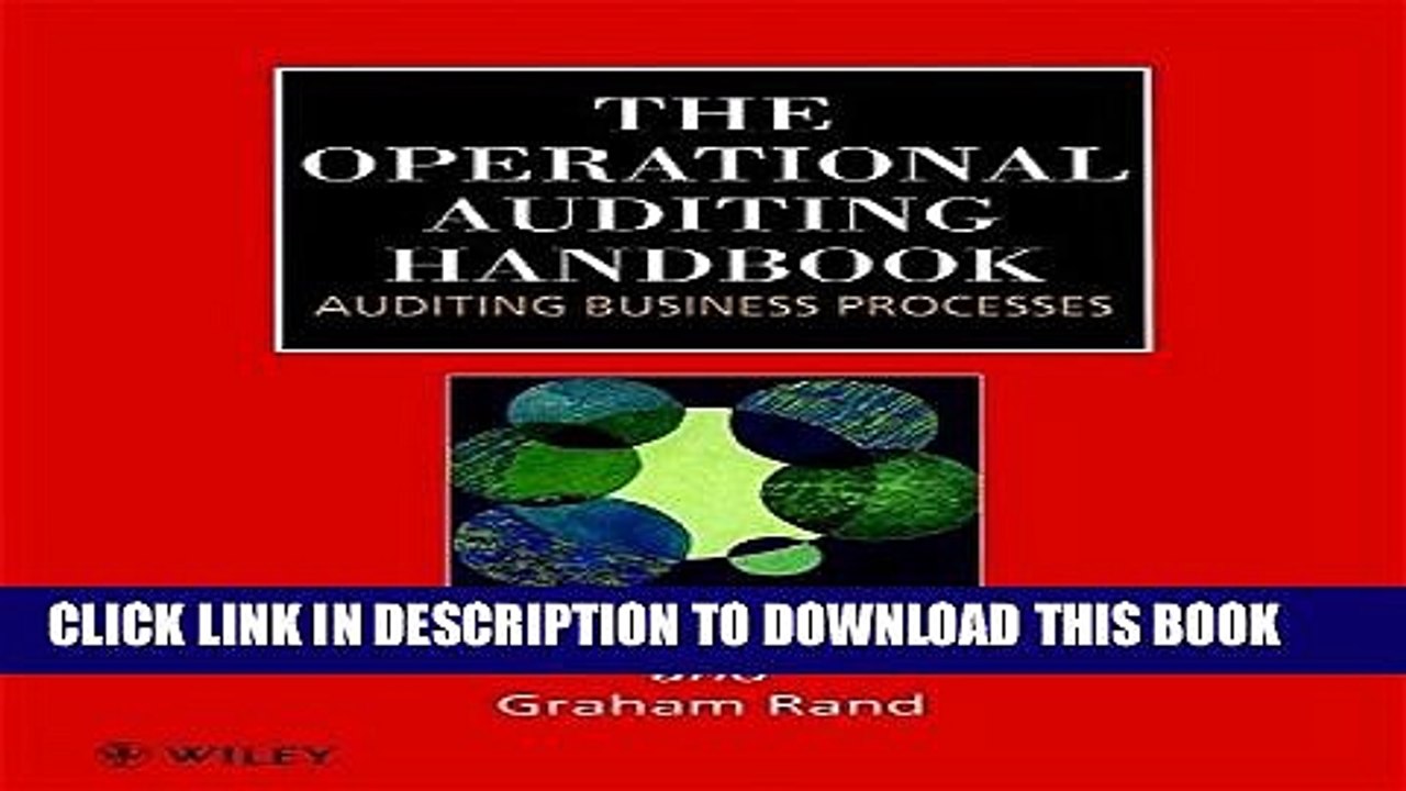 [PDF] The Operational Auditing Handbook: Auditing Business Processes Full Colection