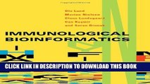 New Book Immunological Bioinformatics (Computational Molecular Biology)