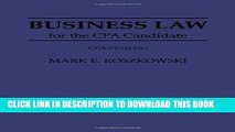 [PDF] Business Law for the Cpa Candidate: Cpa Problems Popular Online