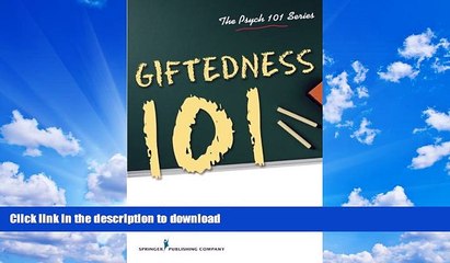 GET PDF  Giftedness 101 (Psych 101)  GET PDF