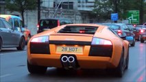 Supercars in the city 2014-Eto'o's Maybach, Veyron SS, Aventador Roadster