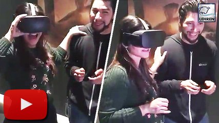 Kajol's FUNNY Reaction To Virtual Reality