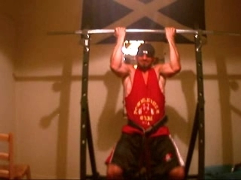 10 Tractions + 20kg de lest @75kg PDC