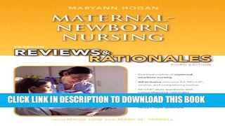 Collection Book Pearson Reviews   Rationales: Maternal-Newborn Nursing with Nursing Reviews